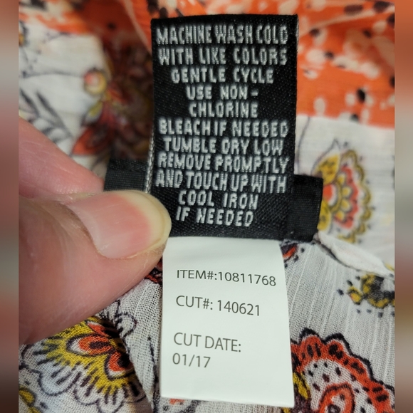 Torrid Chiffon Paneled Cami Size 00 - Picture 8 of 10